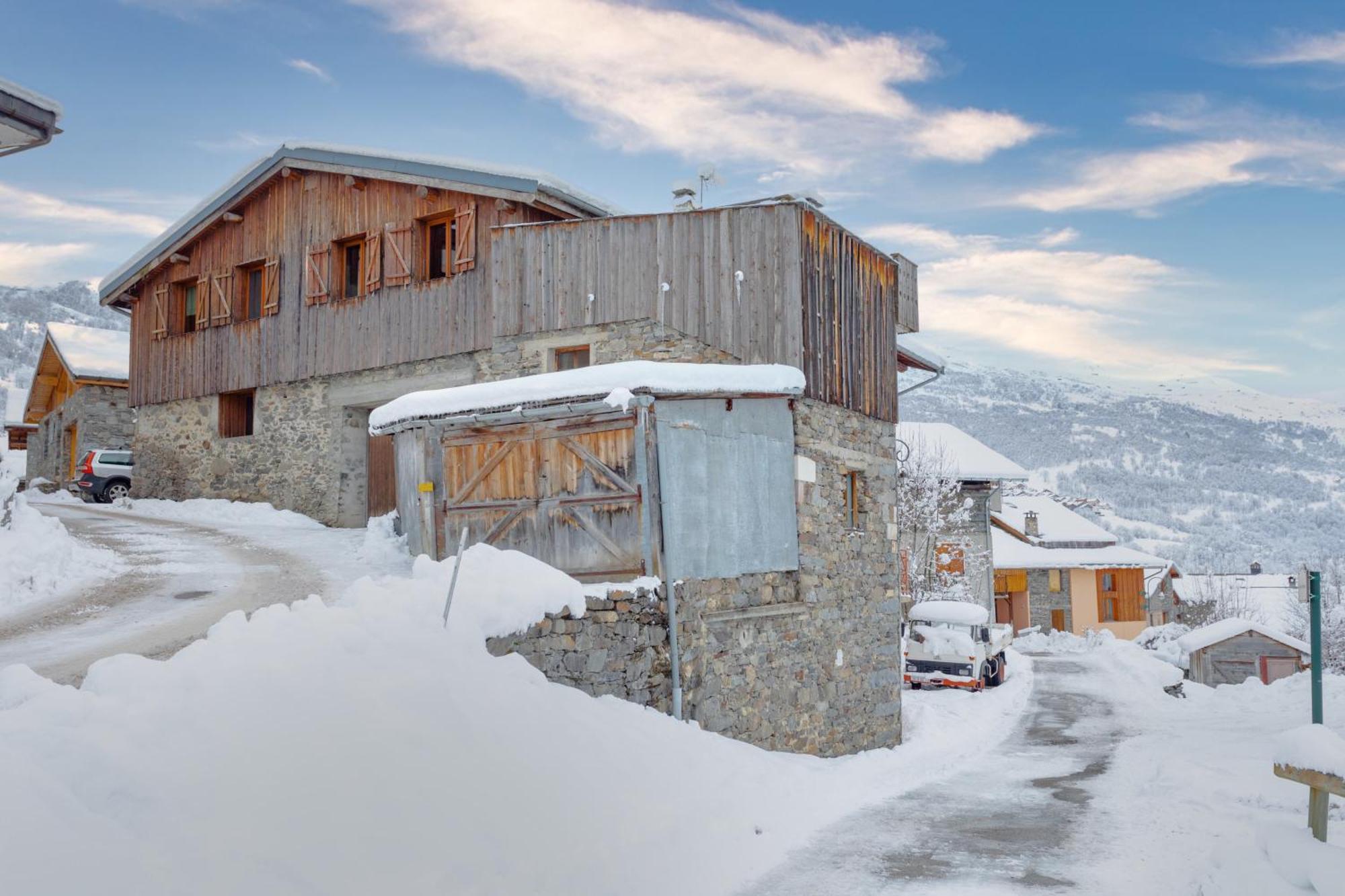 Le petit Paradis, chalet au coeur des 3 vallées Saint-Marcel  Exterior foto